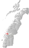 ネスナの位置の位置図