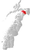 バランゲンの位置の位置図