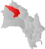オールの位置の位置図