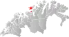 ハスヴィクの位置の位置図