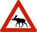 ノルウェーの道路標識