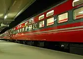 ノルウェーの夜行列車