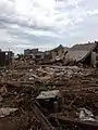 竜巻によって破壊された小学校。