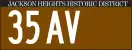NYC Historic district street name sign