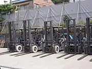 緩速ろ過系ろ過池整備で用いられる車両 その2