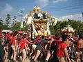 3.灘のけんか祭り 松原屋台