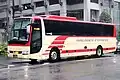 2023年6月2日〜3日にかけて運行されたリバイバル号(長電バス1039号車)