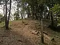 第2号墳の後円部墳丘。