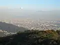 長峰山頂から大阪方面(2008年11月)