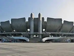 長野オリンピックスタジアム（南長野運動公園）（2006年6月）