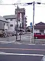 岡谷市本町四丁目にて（2009年5月）
