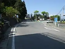国道256号からの起点