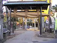 赤城神社 (大しめ縄)