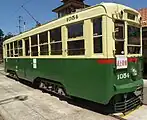 シドニー路面電車博物館（英語版）に保存されている121（長崎電気軌道1054）