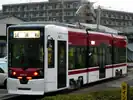 尾灯（丸型）のほか、ブレーキランプ（横長）が装備されている
