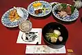 食前酒、お鰭、小菜3皿
