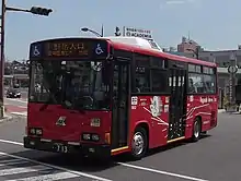 中古車両の例　1B53（元横浜市交通局車両）
