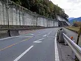 北詰より望む。