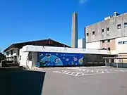 2011年に閉鎖された温水プール棟