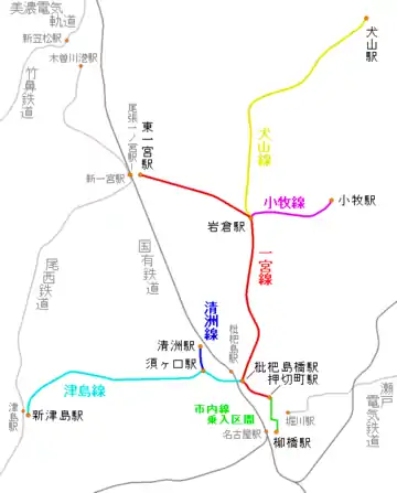 名古屋電気鉄道津島線