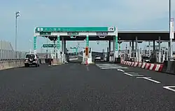 第二料金所 名古屋高速→伊勢湾岸道