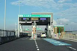 第三料金所 名二環→伊勢湾岸道