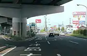 インター出入口は愛知県道40号と115号に接続