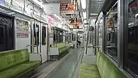 2116編成以降の車内（2021年1月）