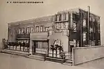 2階建の外観