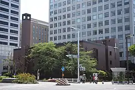 残存する久屋町の全景(2015年4月)