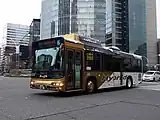 メーグル専用車（日野・ブルーリボンシティハイブリッド）