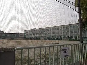 名古屋市立山王中学校（2014年4月）
