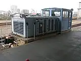 名古屋港駅のスイッチャー（2015年6月）