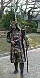 具足と槍を装備した加藤清正（初代）（2012年（平成24年）1月）
