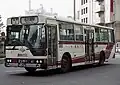 名古屋市営バス 基幹2 三菱ふそう・エアロスターM　那古野営業所所属