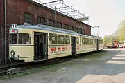 ドルトムント交通博物館で静態保存されている87(←11)(2009年撮影)