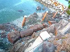 名島の檣石（帆柱石）