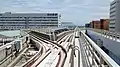 車庫への引き込み線