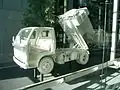 ゴミ運搬車オブジェ