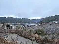 中岳ダム外観