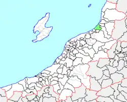 中条町の位置