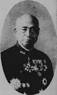 第二艦隊司令長官中野直枝中将