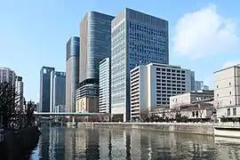 中之島の超高層ビル群
