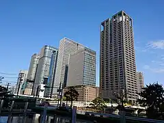 中之島の超高層ビル群