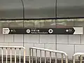 駅名標（2018年5月）