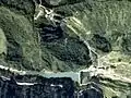 中津川第一発電所と穴藤ダム