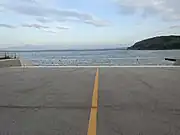 中海へのアプローチ部分