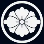 なかわ に けんはなびし中輪に剣花菱