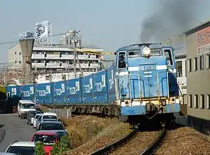 東港線の貨物列車(2008年)