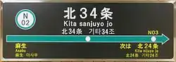 駅名標